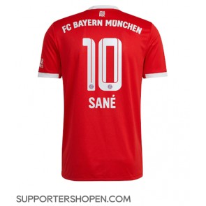 Bayern Munich Leroy Sane #10 Hemma Matchtröja 2022-23 Kortärmad